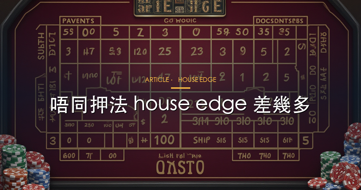 house edge